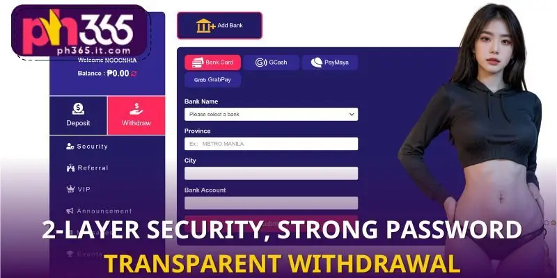 Security tips for your PH365 account after you sign up PH365