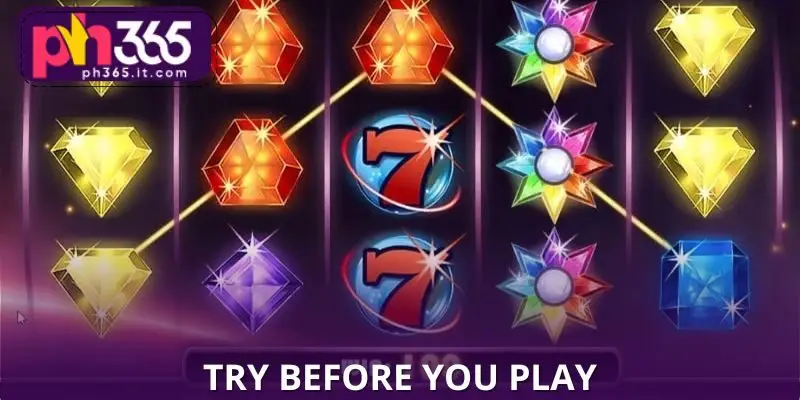 You should try a few games before playing for real.